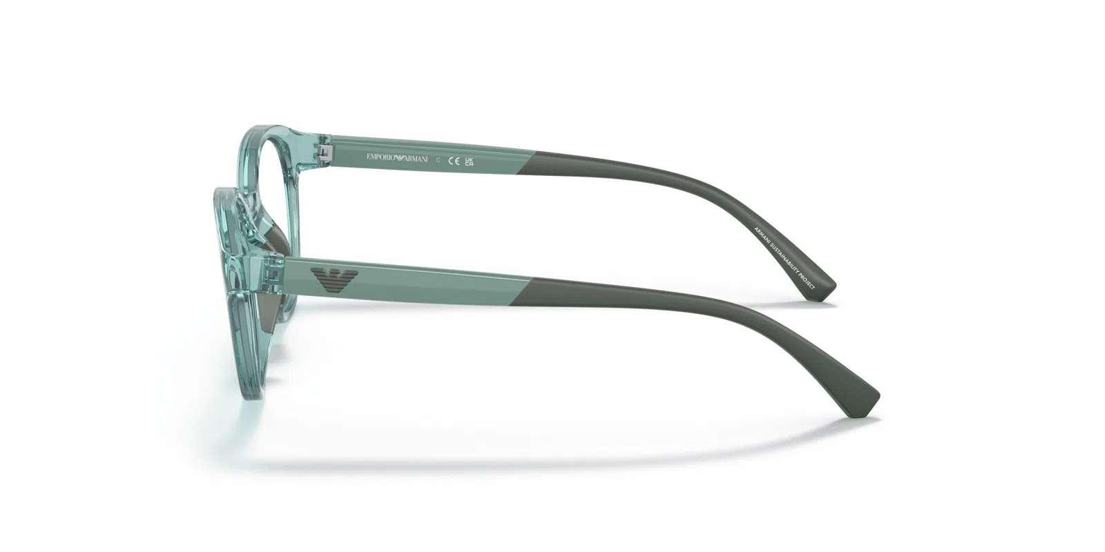 Emporio Armani Kids 3205 Eyeglasses - Transparent Pink - view 28